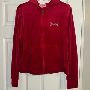 Juicy Couture Cherry Velour Hoodie